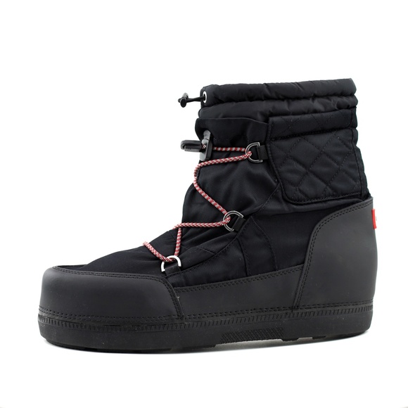 Hunter Original Short Quilted Snow Boots - 8 - Picture 13 of 15